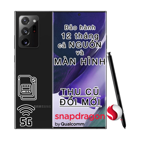 Galaxy Note 20 Ultra 5G Mỹ 2 sim chip Snap 865+ 99% 3