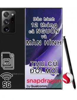 Galaxy Note 20 Ultra 5G Mỹ 2 sim 12/128GB chip Snap 865+ Nobox