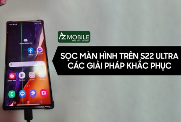 Sọc màn hình trên S22 Ultra: Các giải pháp khắc phục