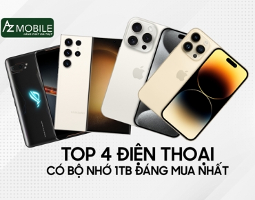Top 4 điện thoại bộ nhớ 1TB đáng mua nhất hiện nay