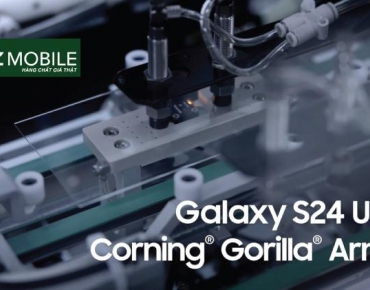 Samsung trang bị kính cường lực Corning Gorilla Armor trên Galaxy S24 Ultra