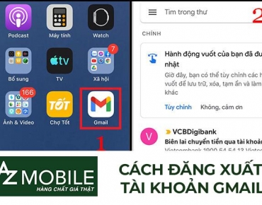 Cách đăng xuất Gmail trên điện thoại trong vài bước đơn giản