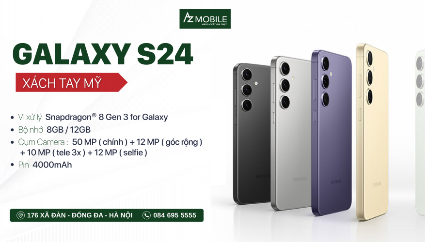 Galaxy S24 xách tay Mỹ