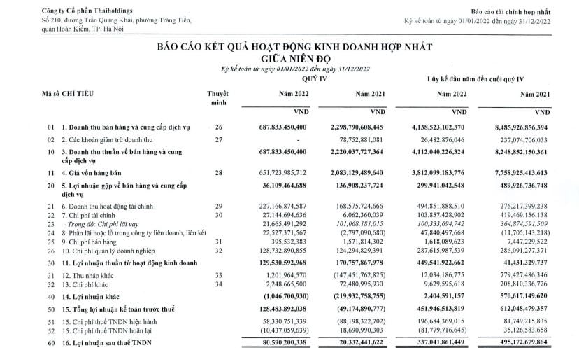 thaiholdings