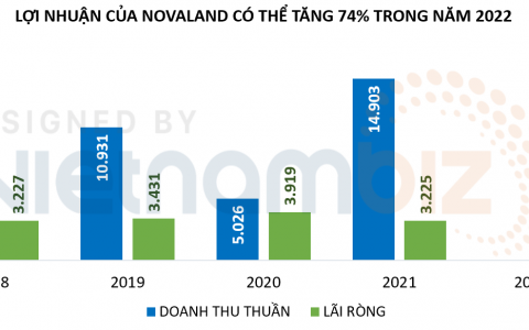 Lãi ròng của Novaland có thể đạt 5.600 tỷ trong năm 2022
