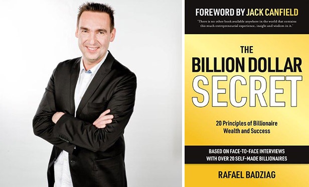 Rafael Badziag là tác giả của cuốn The Billion Dollar Secret