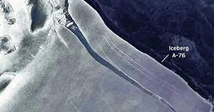 Tảng băng trôi lớn nhất thế giới tách khỏi Nam Cực