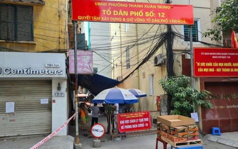 Hà Nội: Xác định 3 nguồn lây nhiễm ở ổ dịch quận Thanh Xuân