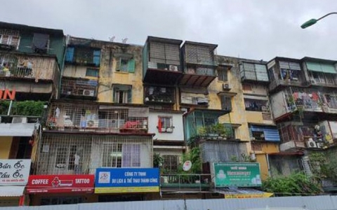 Chung cư cũ ở quận Ba Đình có thể được tăng tầng theo quy hoạch