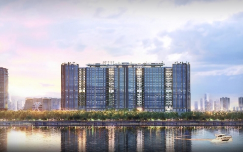 “Hé lộ” về tầm cỡ khu phức hợp Sky Villas đầu tiên tại Việt Nam - Sunshine Crystal River.