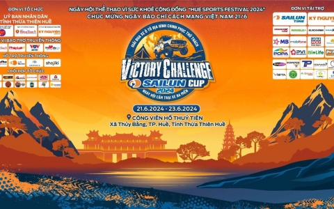 Giải đua xe ô tô địa hình chinh phục thử thách Victory challenge sailun cup 2024 & ngày hội cắm trại xe 3 miền ĐNA
