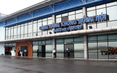 Sân bay Đồng Hới đang được xem xét chuyển thành cảng hàng không quốc tế