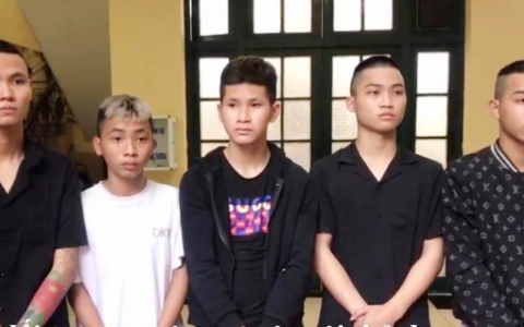 Hà Nội: Triệt phá băng nhóm thanh, thiếu niên chuyên cướp xe máy