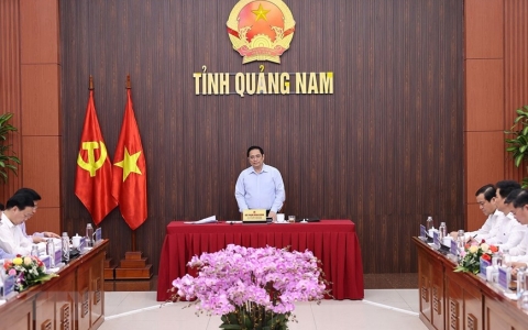 Thủ tướng yêu cầu khẩn trương hoàn thành lập Quy hoạch tỉnh Quảng Nam