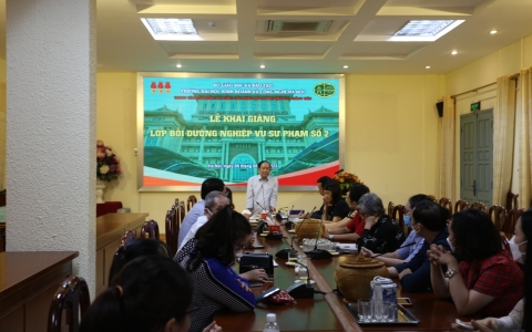 Trường ĐH Kinh doanh và Công nghệ Hà Nội tổ chức Lớp Bồi dưỡng Nghiệp vụ Sư phạm số 2/2022