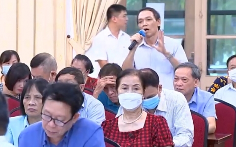 Cử tri Hà Nội đề nghị Quốc hội giám sát tình trạng dự án “treo”