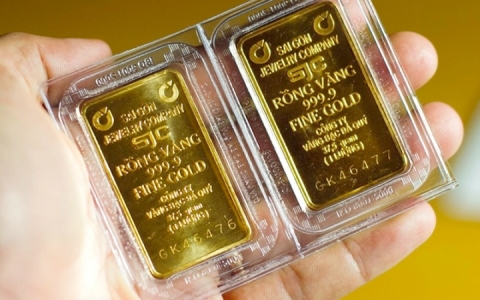 Giá vàng trong nước tăng theo giá thế giới, chạm ngưỡng 67 triệu đồng/lượng