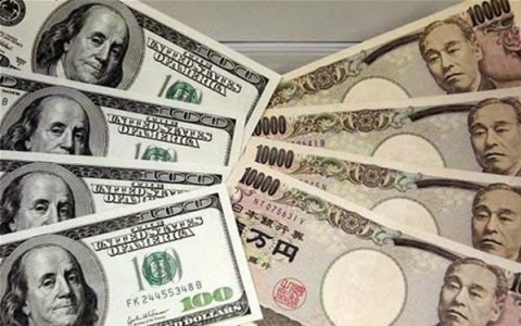 Đồng USD đạt mức cao nhất so với đồng Yên trong một tuần trở lại đây