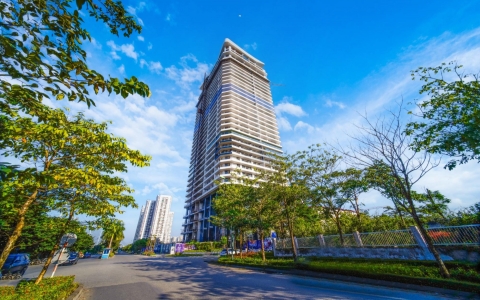 “Mục sở thị” dự án có vườn ban công diện tích lớn view sông Hồng hiếm có