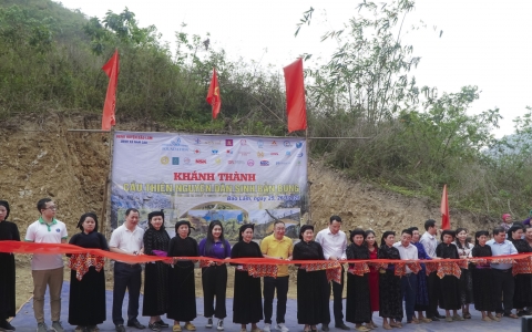 Khánh thành 3 cầu dân sinh tại huyện Bảo Lâm, Cao Bằng