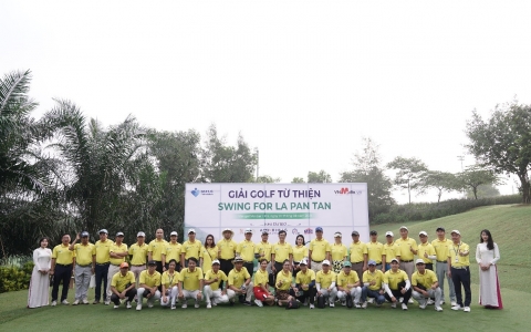 Khai mạc Giải Golf gây quỹ từ thiện – Swing for La Pan Tan