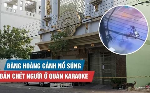 Bàng hoàng cảnh nổ súng bắn chết người ở quán karaoke XO