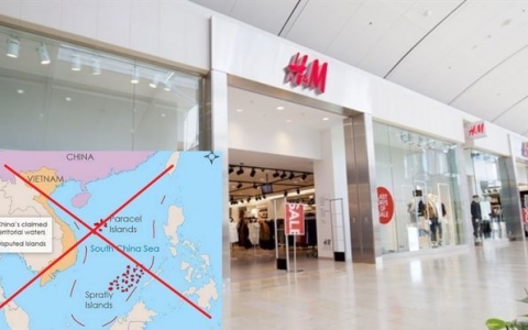 Thực hư việc H&M đăng bản đồ ‘đường lưỡi bò’ của Trung Quốc