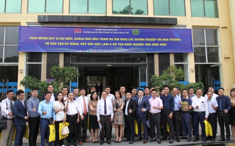 Trường đại học Kinh doanh và Công nghệ Hà Nội tổ chức hội nghị hỗ trợ khởi nghiệp