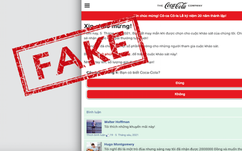 Cảnh báo: Xuất hiện đường link giả mạo Quỹ phúc lợi Coca-Cola trên Facebook, nhiều tài khoản bị hack 'bay màu'