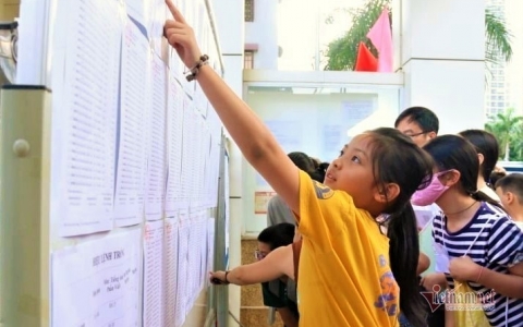 Thi vào lớp 6: Nhiều trường ‘hot’ ở Hà Nội 'mắc kẹt', phải lùi thi tuyển