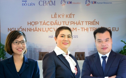 Shark Liên bắt tay VJM holding đào tạo và phát triển nguồn nhân lực Việt Nam cung ứng cho thị trường Đức
