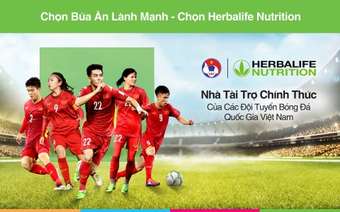 Herbalife lan tỏa thông điệp “bữa ăn lành mạnh” từ tình yêu bóng đá