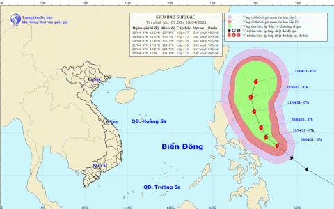 Bản tin nóng 8H: Việt Nam cẩn trọng với siêu bão Surigae