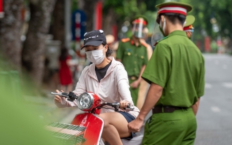 Ngày 2/9: Hà Nội xử phạt hơn 1.500 trường hợp vi phạm phòng chống dịch