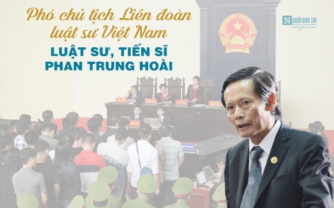 Luật sư, Tiến sĩ Phan Trung Hoài: Luận lý của luật sư được hình thành như thế