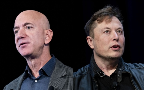 ‘Drama’ giữa hai ông trùm không gian: Elon Musk 'mỉa mai' Jeff Bezos sau khi trở thành người giàu nhất thế giới