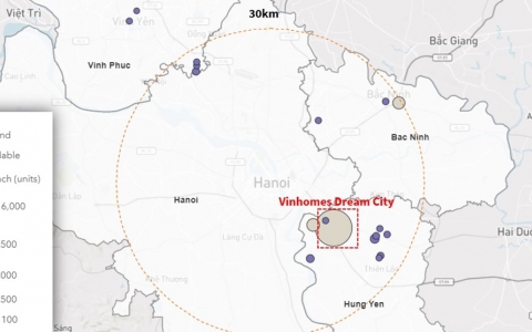 JLL: Cuộc đua thâu tóm quỹ đất tại Việt Nam
