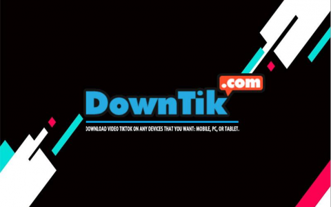 2 cách download video TikTok at Downtik.com đơn giản