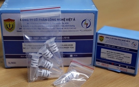 Công ty Việt Á nhập test nhanh Covid-19 từ Trung Quốc giá 21.500 đồng/bộ