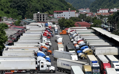 Tăng cường giải pháp chống ùn tắc hàng hóa xuất nhập khẩu tại các cửa khẩu