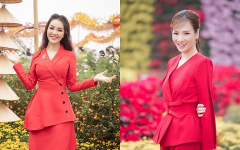 Đường hoa Home Hanoi Xuan có gì “hot” mà khiến một loạt “bóng hồng” nhà Đài check-in đầu năm?