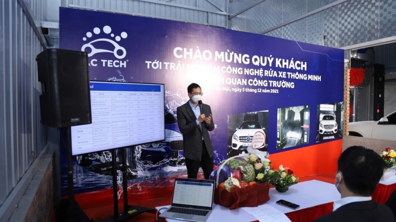 Với “Chuỗi rửa xe tự động – Cà phê – Bãi đỗ xe thông minh”, lần đầu tiên, ở Việt Nam xuất hiện công nghệ rửa xe tự động khép kín hoàn toàn vào thực tiễn cung cấp trải nghiệm xuất sắc, làm mới toàn diện một ngành dịch vụ  dân sinh truyền thống.