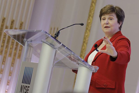 Bà Kristalina Georgieva - Tổng giám đốc Quỹ Tiền Tệ Quốc Tế 