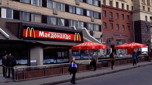 Một cửa hàng McDonald ở Nga.(Nguồn: Reuters)