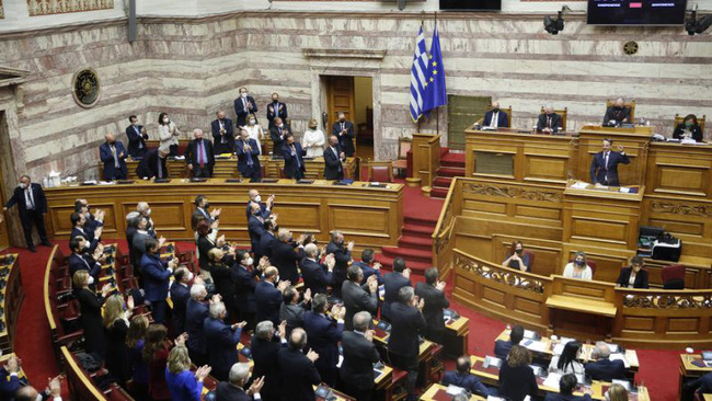 Một góc phiên họp tại Quốc hội Hy Lạp. Ảnh: Euractiv.com