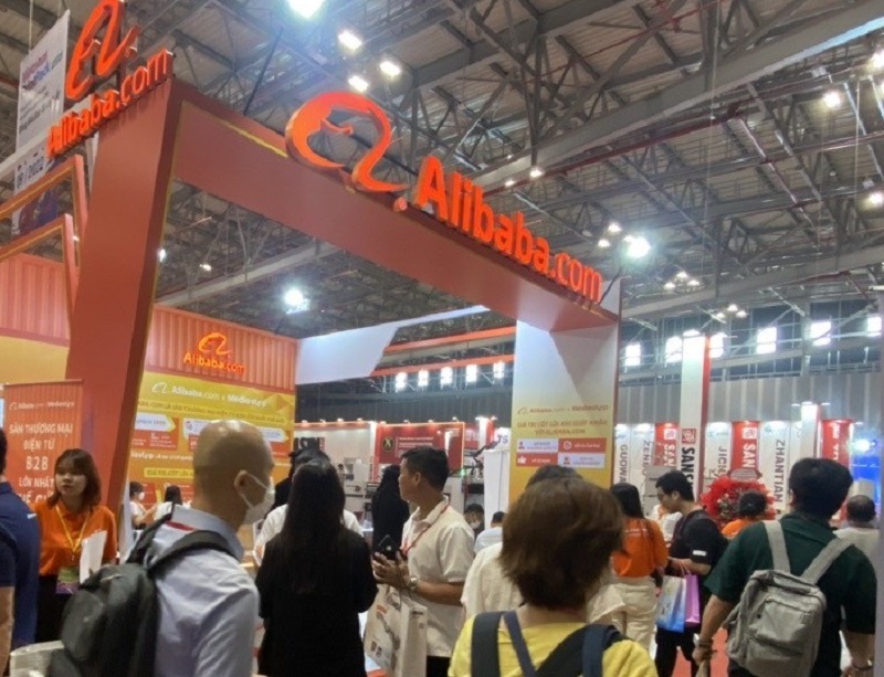Gian hàng của Alibaba tại VIETNAMPRINTPACK