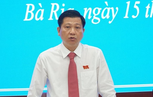 Ông Trần Văn Tuấn vừa được miễn nhiệm chức vụ Phó chủ tịch UBND tỉnh Bà Rịa - Vũng Tàu để nhận nhiệm vụ mới