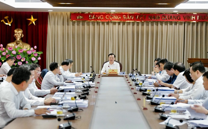 Ban Thường vụ Thành ủy Hà Nội họp cho ý kiến nhiều nội dung quan chuẩn bị cho Hội nghị lần thứ 10, Ban Chấp hành Đảng bộ Thành phố