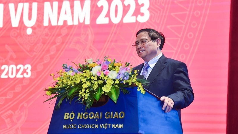 Thủ tướng Chính phủ Phạm Minh Chính phát biểu chỉ đạo Hội nghị