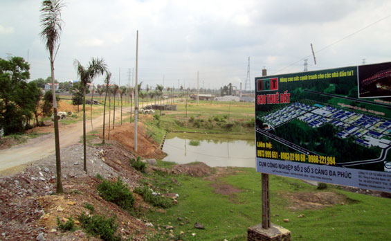 Dự án xây dựng và kinh doanh CSHT Cụm công nghiệp số 3 cảng Đa Phúc, huyện Phổ Yên
